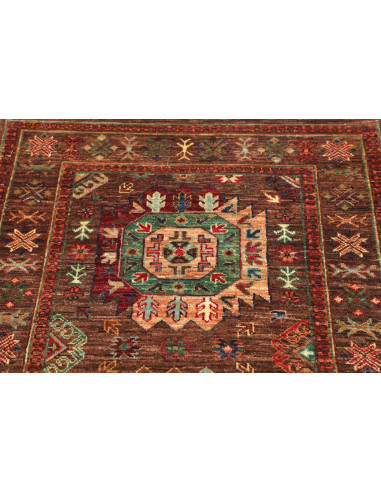 Rug Samarkand Pakistan 83x278 Rust Brown Teal G