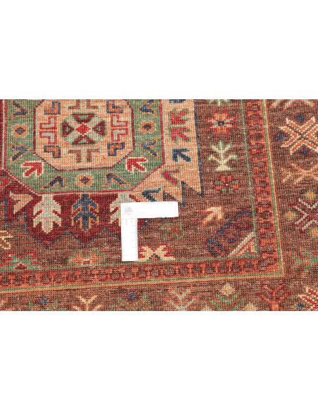Rug Samarkand Pakistan 83x278 Rust Brown Teal G