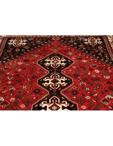 Shiraz 175x262 Cm Shiraz, Persia, Hand-carded Wool warp: