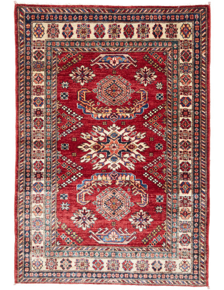Kazak Fine 105x151 Cm Kazak Fine Pakistan Hand-carded Wool