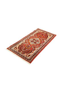 Rug Hamadan Persia brown grey 72x138 2