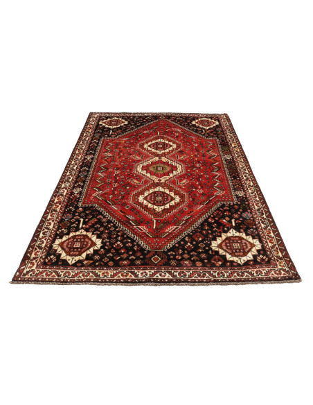 Shiraz 173x260 Cm Shiraz, Persia, Hand-carded Wool cotton