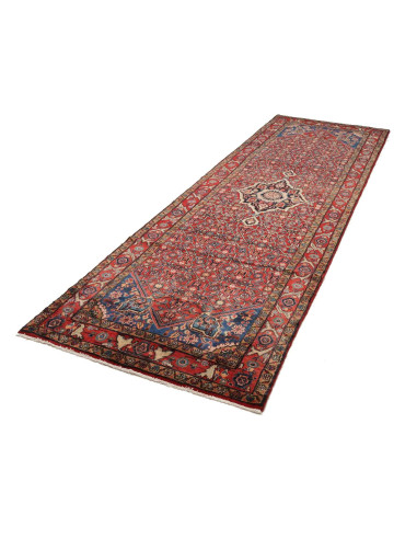 Hamadan 112x356 Cm Hamadan, Persia, Lana Cardata A Mano