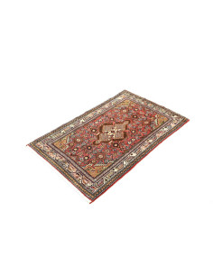 Rug Hamadan Persia sky blue grey 78x122 2