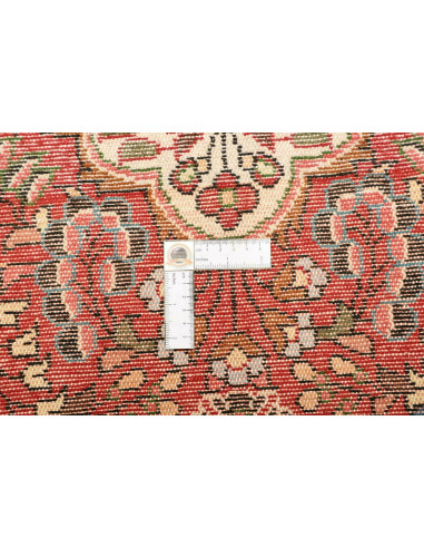 Tappeto Hamadan Persia marrone giallo 74x133