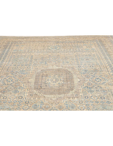 Tappeto Mamlouk Pakistan 248x343 Beige Blu Polv