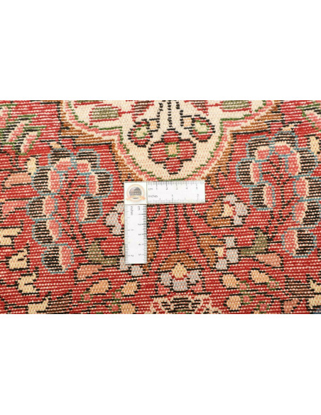 Rug Hamadan Persia brown yellow 74x133