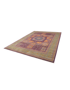 Rug Mamlouk Pakistan 277x350 Teal Purple 2