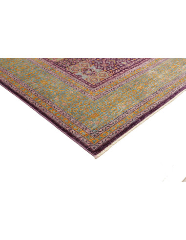Rug Mamlouk Pakistan 277x350 Teal Purple
