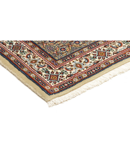 Moud 78x198 Cm Moud Persia Lana Cardata A Mano Cotone