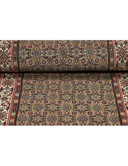 Moud 78x198 Cm Moud Persia Lana Cardata A Mano Cotone