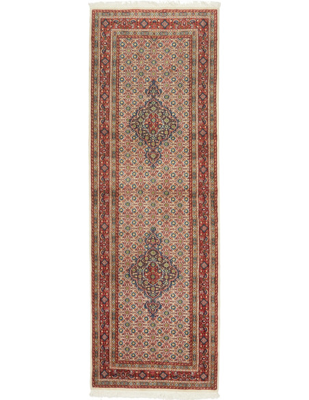 Moud 76x235 Cm Moud, Persia, Hand-carded Wool warp: