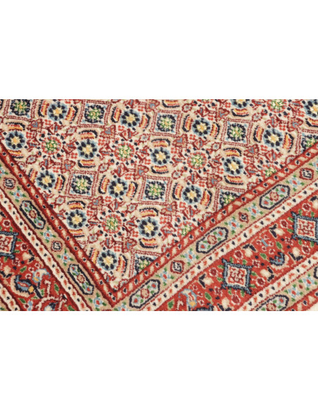 Moud 76x235 Cm Moud, Persia, Hand-carded Wool warp: