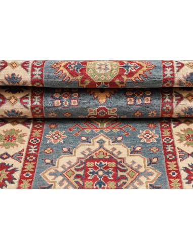 Kazak 89x393 Cm Kazak Afghanistan Hand-carded Wool cotton