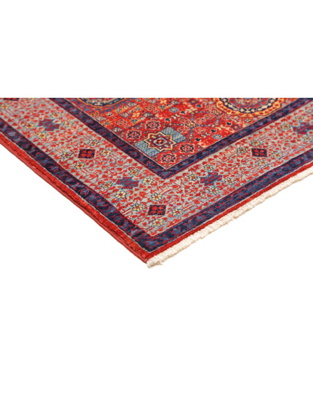 Rug Mamlouk Pakistan 103x147 Red Blue