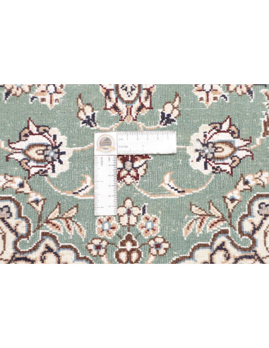 Hand Made Rug Nain 9la Persia 80x120 Mint Green