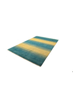 Rug Shayan Pakistan blue brown 199x292 2