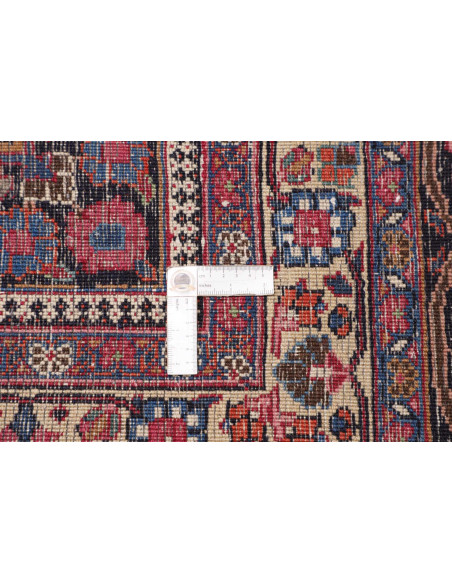 Mashad 318x408 Cm Mashad, Persia, Hand-carded Wool warp: