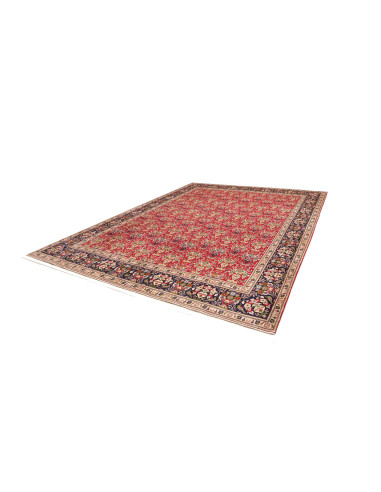 Hand Made Rug Tabriz Persia 303x385 Deep Red Mi