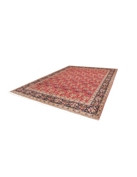 Hand Made Rug Tabriz Persia 303x385 Deep Red Mi