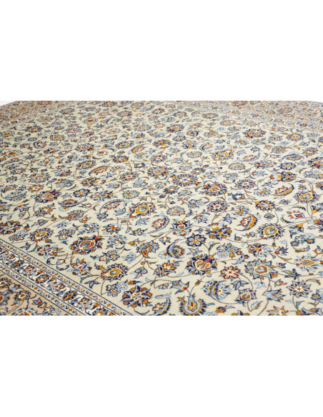 Tappeto Originale Kashan Persia 308x416 Avorio