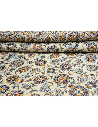 Tappeto Originale Kashan Persia 308x416 Avorio