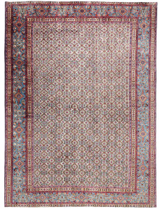 Hand Made Rug Moud Persia 215x293 Ivory Blue