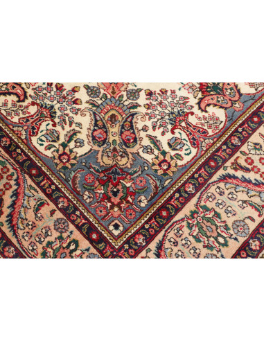 Tappeto Originale Tabriz Persia 198x304 Crema R