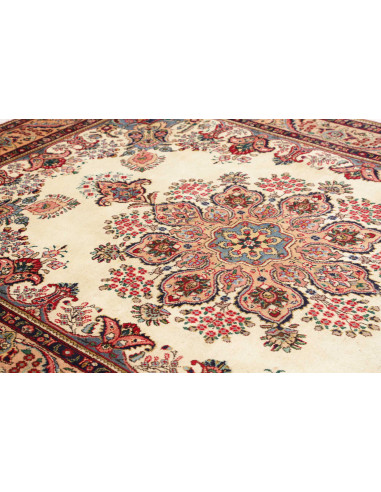 Tappeto Originale Tabriz Persia 198x304 Crema R