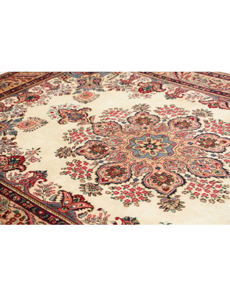 Tappeto Originale Tabriz Persia 198x304 Crema R