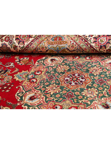 Tappeto Originale Tabriz Persia 222x292 Rosso C