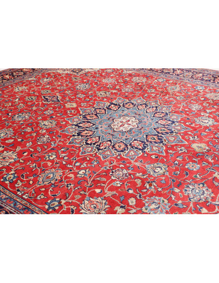 Sarough 303x398 Cm Sarough, Persia, Hand-carded Wool cotton