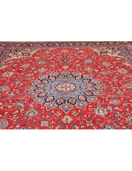 Sarough 303x398 Cm Sarough, Persia, Lana Cardata A Mano