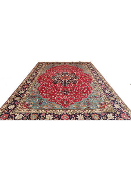 Tabriz 250x343 Cm Tabriz, Persia, Hand-carded Wool warp: