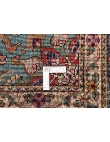 Tabriz 250x343 Cm Tabriz, Persia, Hand-carded Wool warp: