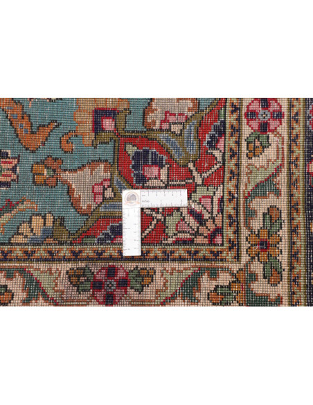 Tabriz 250x343 Cm Tabriz, Persia, Hand-carded Wool warp: