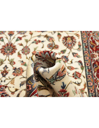 Rug Ilaam Persia white maroon 133x213