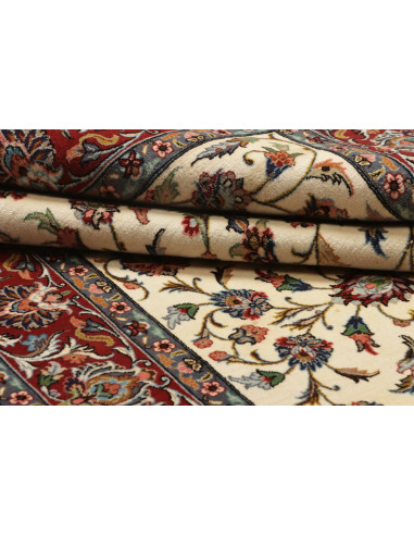 Rug Ilaam Persia white maroon 133x213