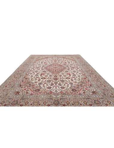Kashan 302x418 Cm Kashan, Persia, Hand-carded Wool warp: