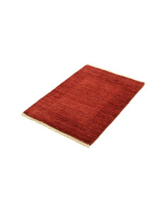 Rug Shayan Pakistan maroon white 62x94 2