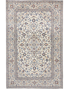 Tappeto Originale Kashan Persia 200x308 Bianco