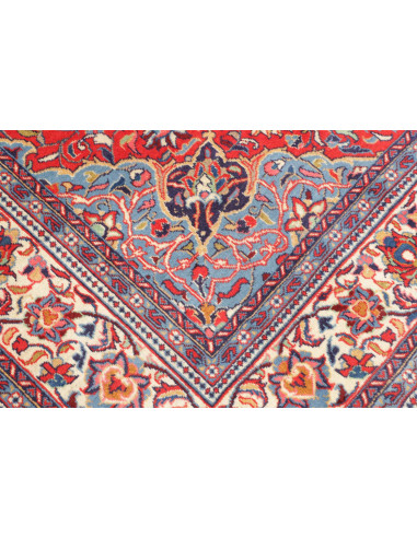 Tappeto Originale Sarough Persia 197x298 Rosso