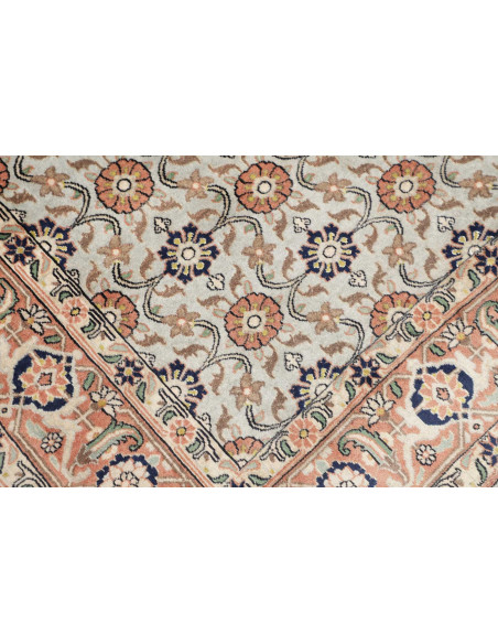 Tappeto Originale Varamin Persia 142x205 Azzurr