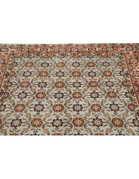 Tappeto Originale Varamin Persia 142x205 Azzurr