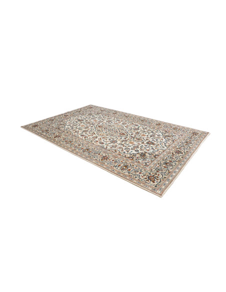 Tappeto Originale Kashan Persia 198x304 Crema B