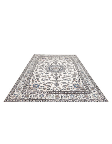 Hand Made Rug Nain Kashmar Persia 198x295 Cream