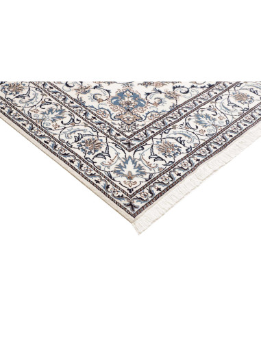 Hand Made Rug Nain Kashmar Persia 198x295 Cream