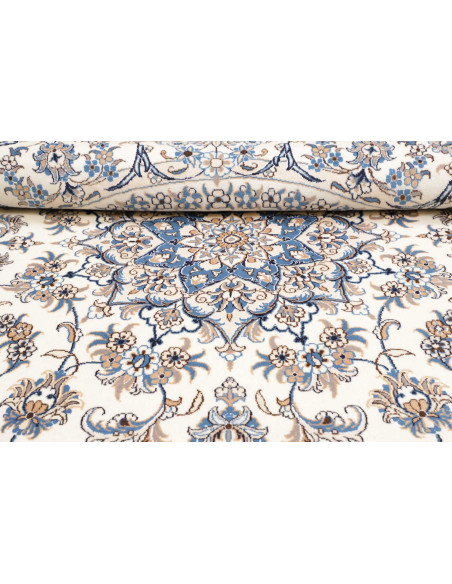 Hand Made Rug Nain Kashmar Persia 242x251 Ivory