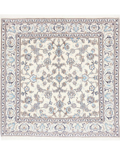 Tappeto Originale Nain Kashmar Persia 195x195 C