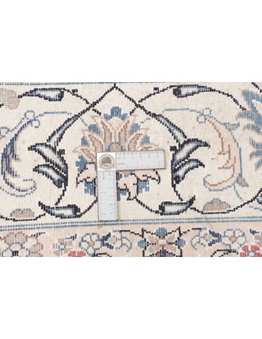 Hand Made Rug Nain Kashmar Persia 198x295 Ivory